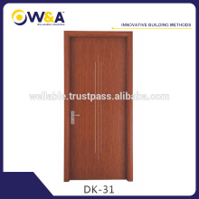 Porta de madeira maciça, portas do quarto Wpc do hotel